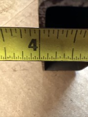 1-1/2in x 3in x 14 Gauge Wall Steel Rectangle Tube 16 in Piece