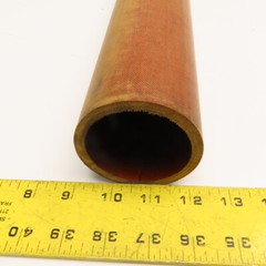 Garolite Or Phenolic Tube 3″ OD x 2-1/2″ x 1/4″ Wall 48″ OAL Grade Unknown
