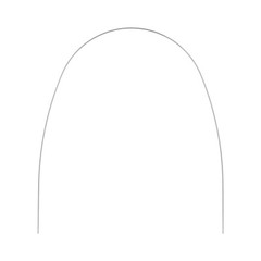 AZDENT Dental Ortho Super Elastic Niti Arch Wire Round /Natural Stainless Steel