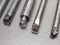 MISC. LOT EVEREDE BORING BARS 7/16″x 6″, 3/8″x 6″, 1/4″x 3-1/4″, 5/16×5-1/2, 9pc