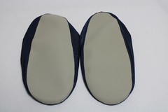 Worklon Style 1013 Size S Polyester Uppers Hypalon Sole Shoe Cover Color Blue
