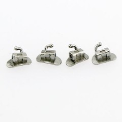 Dental Orthodontic Buccal Tube 2nd Molar Bonding 022 MBT 50 set/box Monoblock