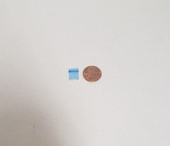 Apple Mini Zip Resealable Bags 3/8″ x 3/8″ Blue Baggies 3838 1000ct. NEW
