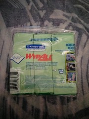 WypAll Microfiber Cloths, Reusable, 15 3/4 x 15 3/4, Green, 6/Pack KCC83630