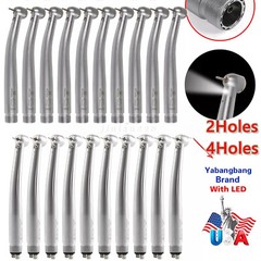 1-10 Yabangbang Dental (LED E-generator) High Speed Handpiece 4/2 Hole NSK Style
