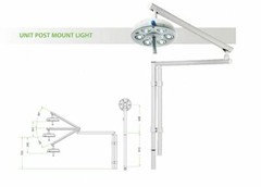 D6 HEXA : LED Dental Operatory Light D-CAM Cordless DXM