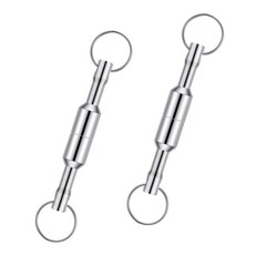 4PCS Keychain Neodymium Magnet for Testing Brass Gold Silver Coins Ferrous Metal