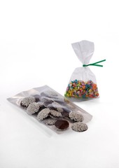 100 – Clear Plastic Bags Open Top Lay Flat 1 Mil Large Small 1Mil Poly Bolsas
