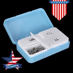 US 50Sets Dental AZDENT Orthodontic 1st Molar Buccal Tubes MIM Roth.022 Bondable