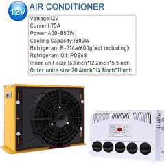 12V 11000BTU Universal Car Hanging Air Conditioner A/C Kit For Car Truck Vehicle