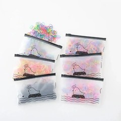 1500 Strong Elastic Rubber Bands Assorted Colours Sizes Home, School and Office