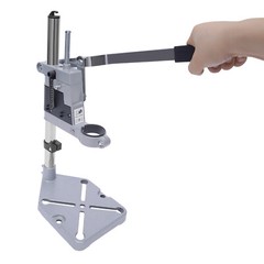 Electric Drill Hand Press Stand Bench Clamp Support Holder Tool Workbench Pillar