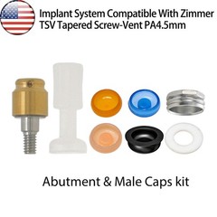 US Dental Zest Locator Abutment for Zimmer Screw-vent 4.5 Internal-Hex Platform