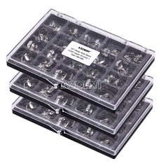 80Pcs AZDENT Dental Orthodontic 16#-35 Bands with Buccal Tube 1st Molar Roth.022