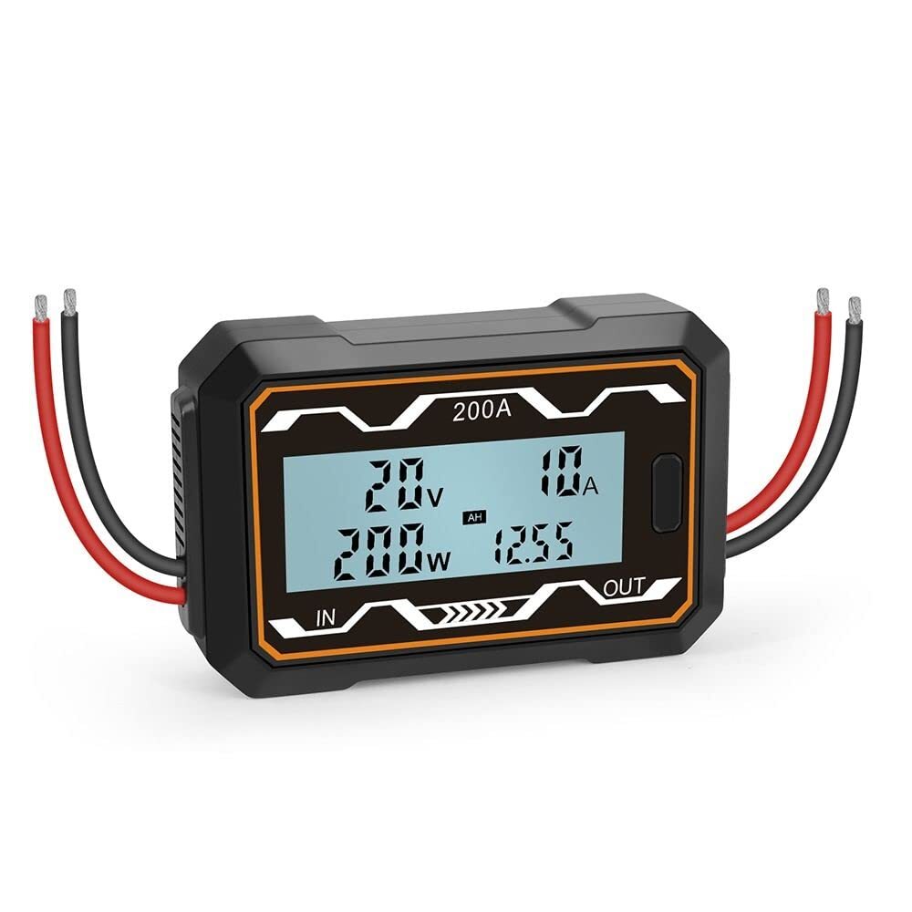 RC 200A Watt Meter Power Analyzer High Precision 200A Power Analyzer Battery