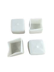 Pack of 100 White End Strut Caps 1-5/8″ Plastic Vinyl Uni-Strut Safety Caps