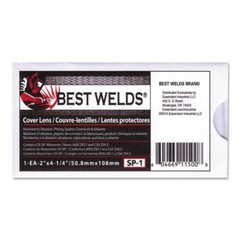 Welding Helmet Clear Cover Lens CR-39 Monomer 2″ x 4.25″ Box of 100 2×4