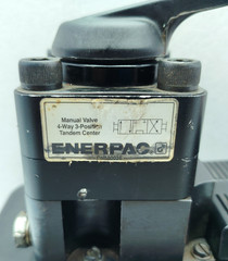ENERPAC PAMG1405N TURBO 2 AIR DRIVEN HYDRAULIC FOOT PUMP 4/3-WAY VALVE 700 BAR