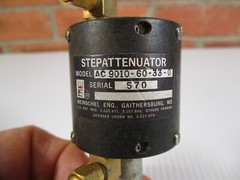 Step Attenuator AC-910-60-33-0 0-60dB 10dB Steps 18GHz Weinschel Engineering