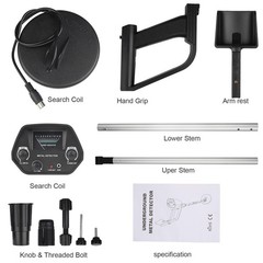 Metal Detectors Waterproof Gold Digger Deep Sensitive Hunter Coil Searcher