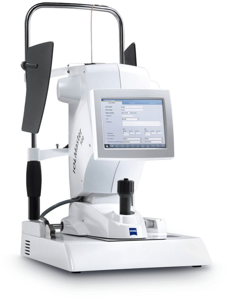 Zeiss IOL Master 500- Refurbished, 6 month warranty, includes calibration eye