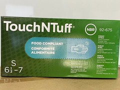 CASE OF 10 BOXES Ansell Nitrile Food Compliant Size S (100 Gloves/box) 92-675