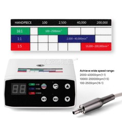 AZDENT Dental Brushless LED Electric Micro Motor 1:1/1:5 Handpiece E-type USA