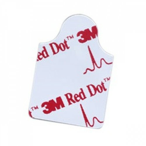 3M Red Dot Resting EKG Electrode, #2330, Box of 100