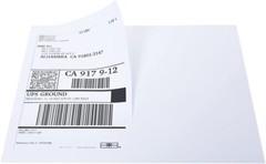 1000 Value 8.5″ X 5.5″ Half Sheet Self Adhesive Shipping Labels 2 Per Sheet