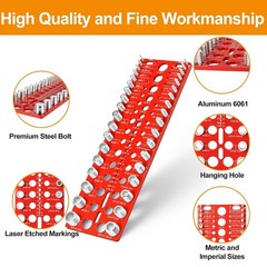 55 Nut and Bolt Thread Checker Thread Checker Standard and Metric…..
