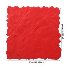 Concrete Stamp Mat 19.7*19.7in Texturing Skin Polyurethane Mold Concrete Floor