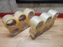 12 Rolls Shurtape AP101 Carton Clear Packing Shipping Box Tape 3″ x 110 Yd