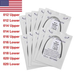 Dental Super Elastic Niti Round Arch Wires Arch Wire for Bracket Braces USA