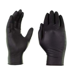 1st Choice 5 mil Industrial Black Nitrile Gloves, Latex & Powder-Free, 1000/Case