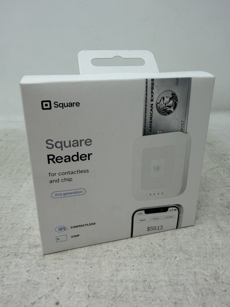 Square Reader for contactless and chip (2nd generation) 🔥Sealed🔥