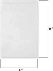 MT Products Blank Envelope Pouch – 6″ x 9″ Shipping Label Sleeves – Pack of 100