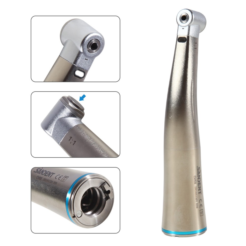Dental Brushless LED Electric Micro Motor /1:5 Increasing Handpiece Lab Tools US