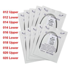 100PCS Dental Orthodontic NITI Arch Wire Round Super Elastic NITI Ovoid Form USA