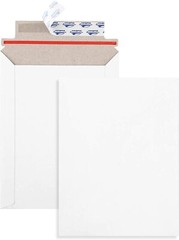 10 6×8 RIGID PHOTO DOCUMENT CARD MAILERS ENVELOPES STAY FLATS 100% RECYCLABLE