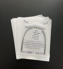 10Packs Dental Orthodontic Thermal Activated Niti Round Arch Wires Natural Form