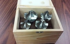 4 pcs HSS 3/4″ shank Corner Rounding End Mills 1/2, 7/16,5/8,3/4 set #1011-CNR4