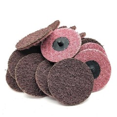 25 Pcs 3″ Medium Red Nylon Surface Conditioning Discs for Grinding Polishing
