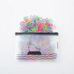 1500 Strong Elastic Rubber Bands Assorted Colours Sizes Home, School and Office