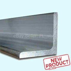 Aluminum Angle 1/4″ x 4″ x 4″ x 4 Feet Length Unpolished Alloy 6061 90° Stock