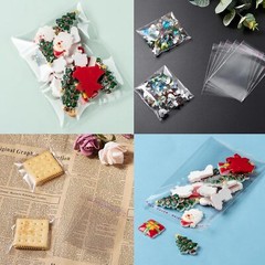 Any Size Clear Resealable Self Sealing Cello Cellophane Bag Plastic OPP Poly Bag