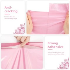 Poly Mailers Shipping Bags Mailing Poly Bags Envelopes Light Pink 10×13 12×15.5
