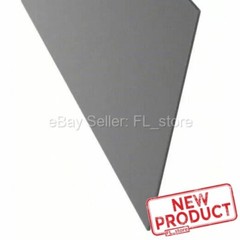 1/16″ Thick Black Plastic Sheet High Density Polyethylene 24″ L X 24″ W HDPE NEW