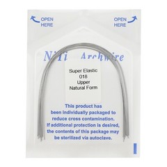 100PCS Dental Orthodontic Niti Arch Wire Natural Form Arches Round Rectangular