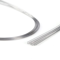 AZDENT Dental Ortho Super Elastic Niti Arch Wire Round /Natural Stainless Steel