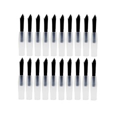 100Pcs Dental Disposable Composite Replaceable Brush Tips with 2 Pcs Handles